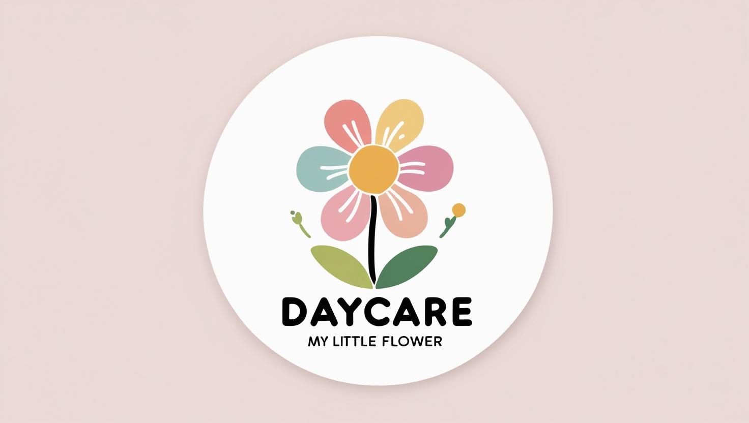 Little Flower Home Daycare Logo Regina